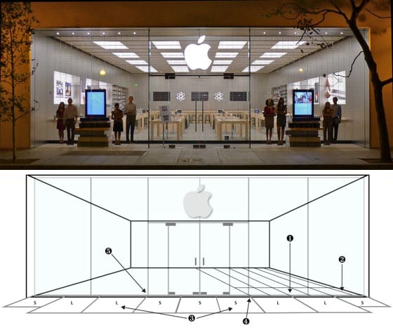 Dizajn Apple Store v Berkeley, CA
