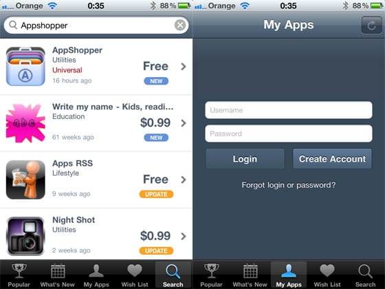 AppShopper.com pre iPhone