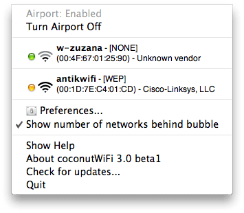 coconutWiFi screenshot