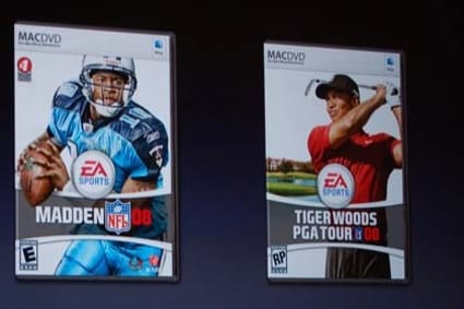 Tiger Woods 08, Madden 08 for Mac