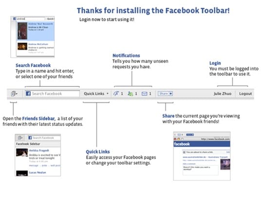 Facebook Toolbar for Firefox