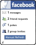 Facebook Dashboard Widget