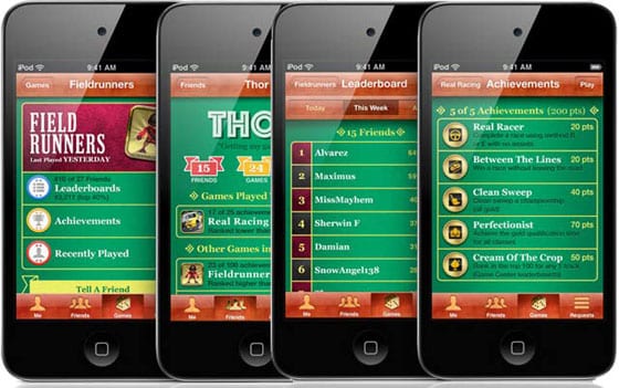 Game Center pre iPhone a iPod