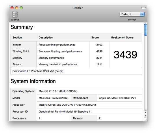 GeekBench