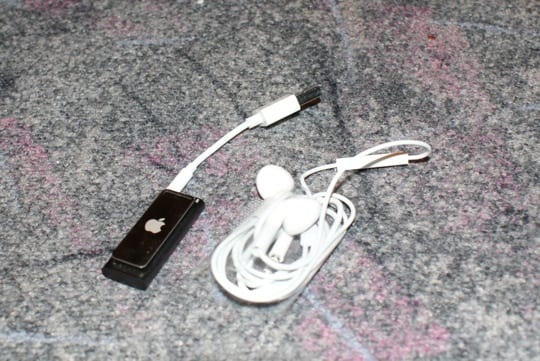 iPod a sluchátka