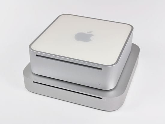 Rozobratý Mac mini 2010