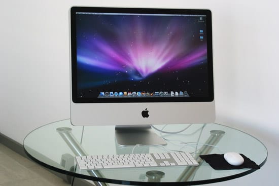 iMac displej