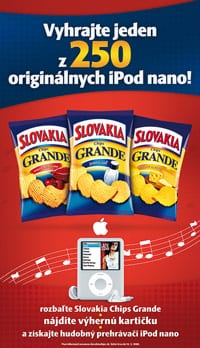 Apple iPod Intersnack Grande Chips poster