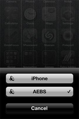 AirPlay v iOS 4.2