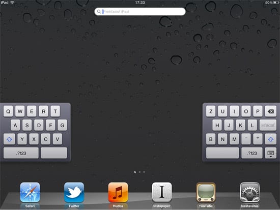 iOS 5 iPad