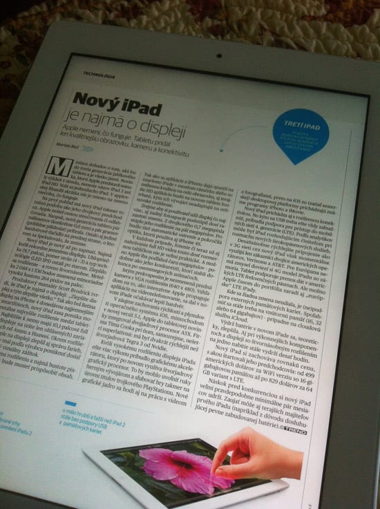 Nový iPad 3