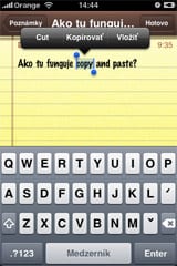 Copy & Paste vo firmwari 3.0