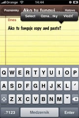 Copy & Paste vo firmwari 3.0