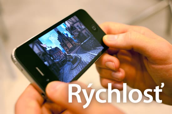 Apple iPhone 4S recenzia, Rýchlosť