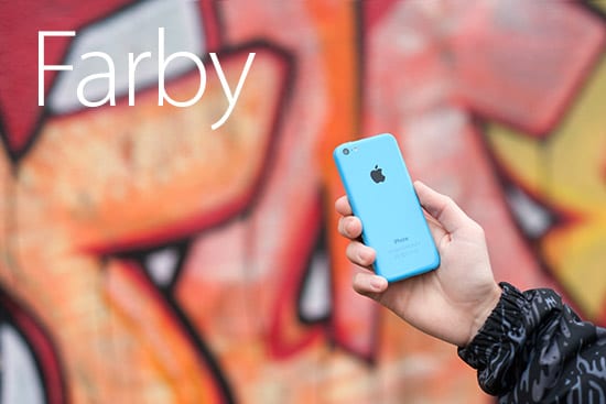 iPhone 5c farby