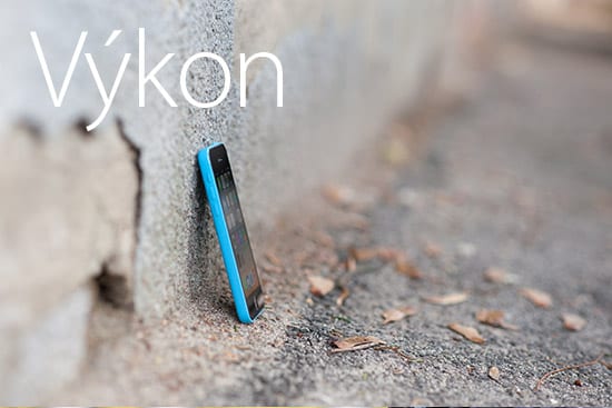 iPhone 5c výkon