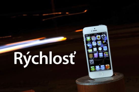 iPhone 5 rychlost