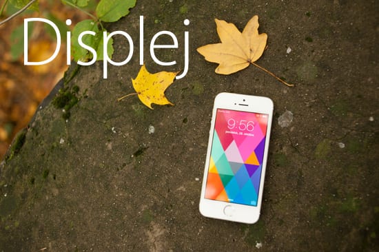 iPhone 5s displej