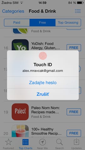 iPhone 5s Touch ID