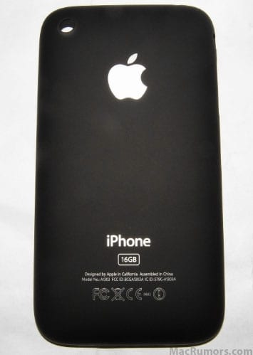 Zadní kryt iPhone 2009
