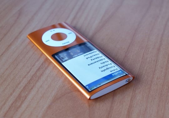 iPod nano 5.gen – detail
