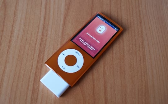 iPod nano 5.gen – senzor