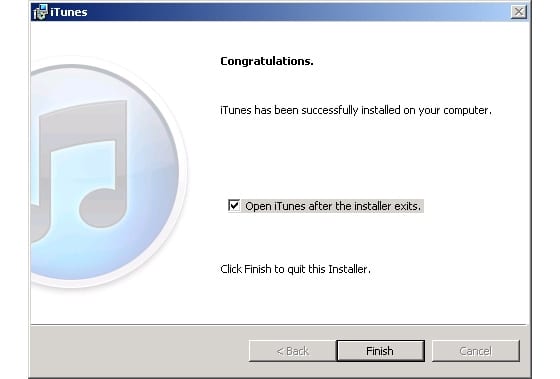 Inštalácia iTunes vo Windows