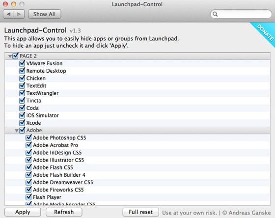 Launchpad Control 1.3