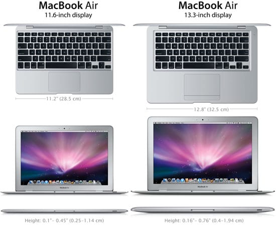 Nový menší MacBook Air