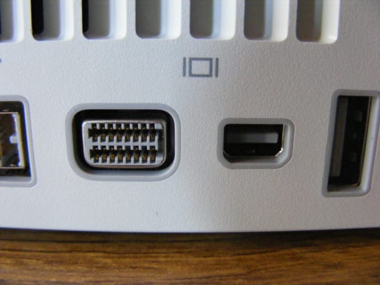 MacMini display port