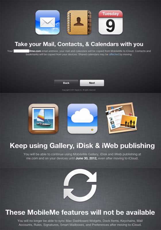 Prechod z MobileMe na iCloud