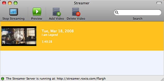 Streamer Mac OS X Roxio Toast 9 Titanium