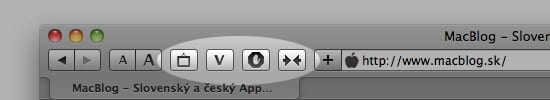 Safari Extensions – rozšírenia