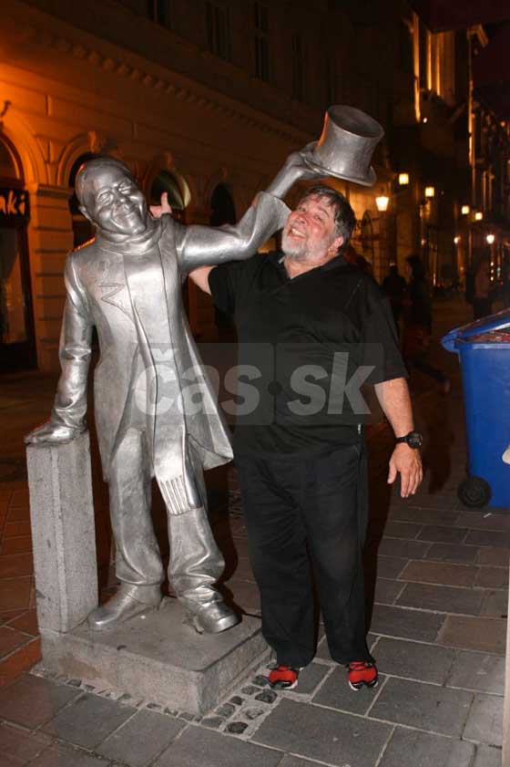 Steve Wozniak v Bratislave