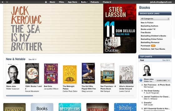 iTunes Store – knihy