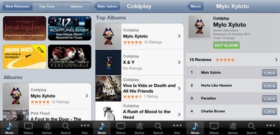 Hudba v iTunes Store