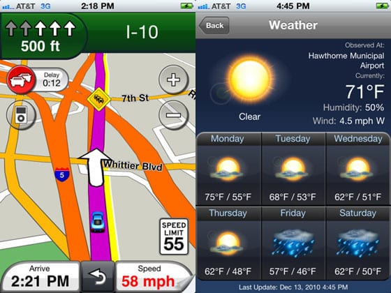 Garmin navigácia StreetPilot pre iPhone