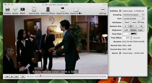 Submerge, film v iPode, titulky, film v iPode s titulkami