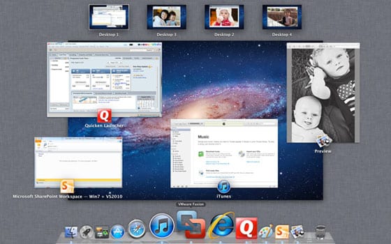 VMware Fusion 4 – Mission Control