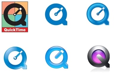 Vývoj ikony QuickTime