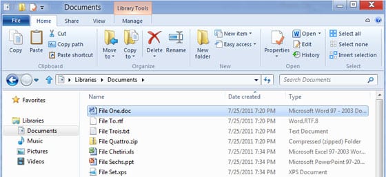 Windows Explorer vo Windows 8