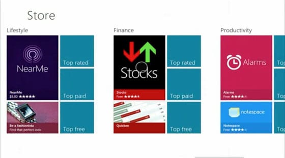 Windows Store vo Windows 8