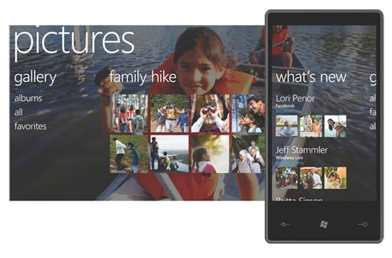 Windows Phone 7 Obrázky