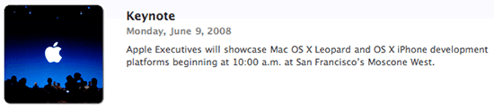 WWDC 2008