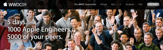 WWDC 2009 splash