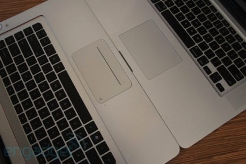 HP vs Apple notebook