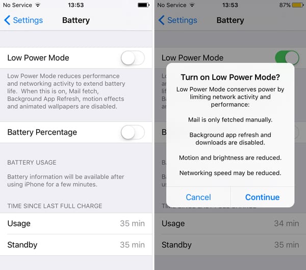 Low-Power-Mode