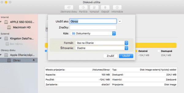 disk utility obraz