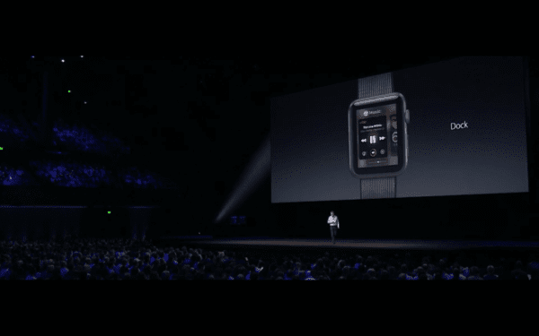 WWDC watchOS 3 Dock