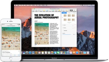 macOS Sierra Continuity